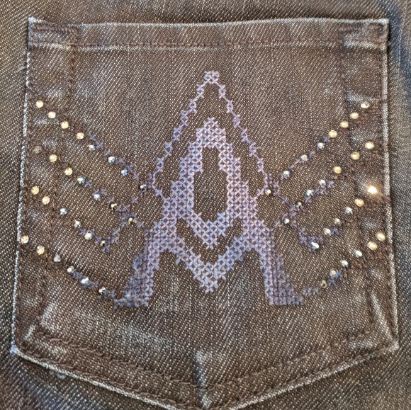 7ForAllMankind Dark Wash A Pocket Bootcut Jeans 26 - Picture 4 of 8